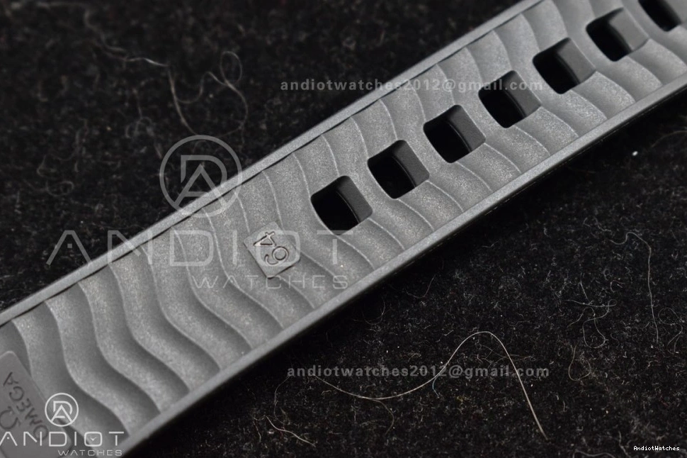 Black Best Seamaster 300m Black 1:1 1066 Edition Durable on 43.5mm Dial Rubber A Ceramic Black VSF Strap 0518